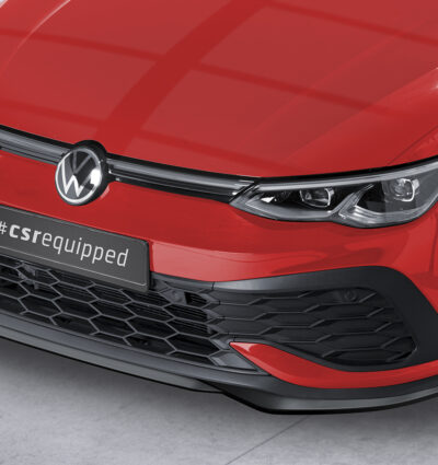 Lame de parechoc avant pour VW Golf 8 (Typ CD) GTI Clubsport (depuis 2020) - Fabriqué en ABS (6 finitions au choix)