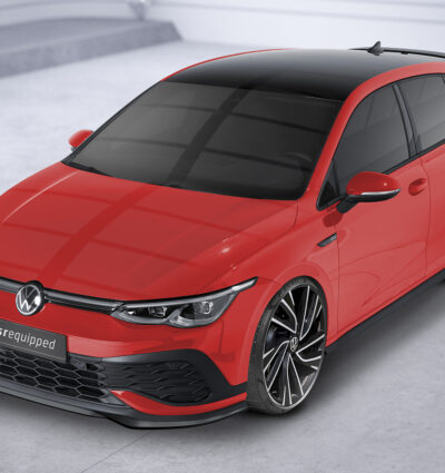 Lame de parechoc avant pour VW Golf 8 (Typ CD) GTI Clubsport (depuis 2020) - Fabriqué en ABS (6 finitions au choix)