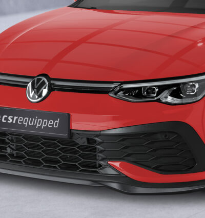 Lame de parechoc avant pour VW Golf 8 (Typ CD) GTI Clubsport (depuis 2020) - Fabriqué en ABS (6 finitions au choix)