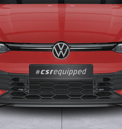 Lame de parechoc avant pour VW Golf 8 (Typ CD) GTI Clubsport (depuis 2020) - Fabriqué en ABS (6 finitions au choix)