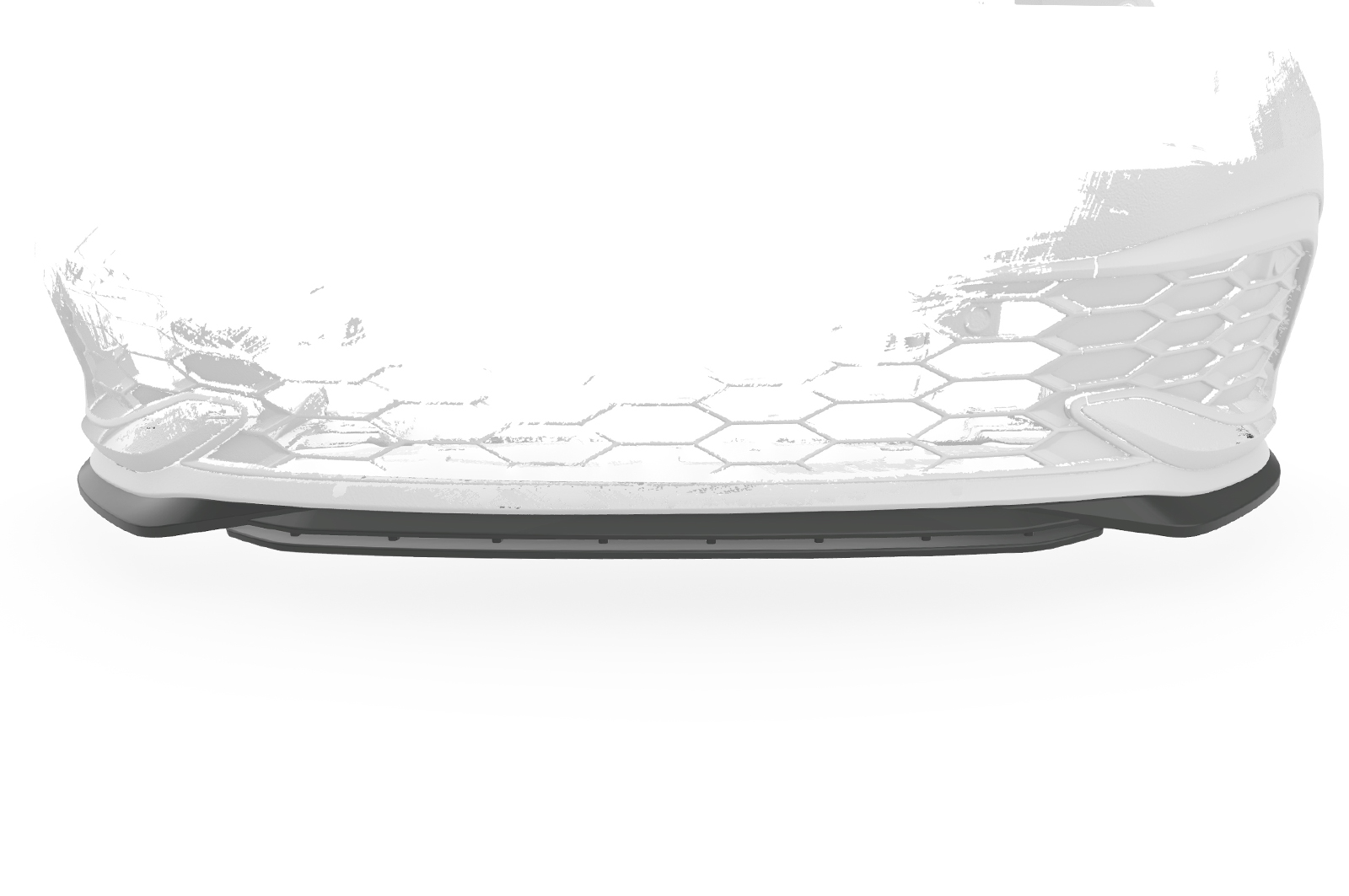 Lame de parechoc avant pour VW Golf 8 (Typ CD) GTI Clubsport (depuis 2020) - Fabriqué en ABS 10mm (à peindre ou polir)