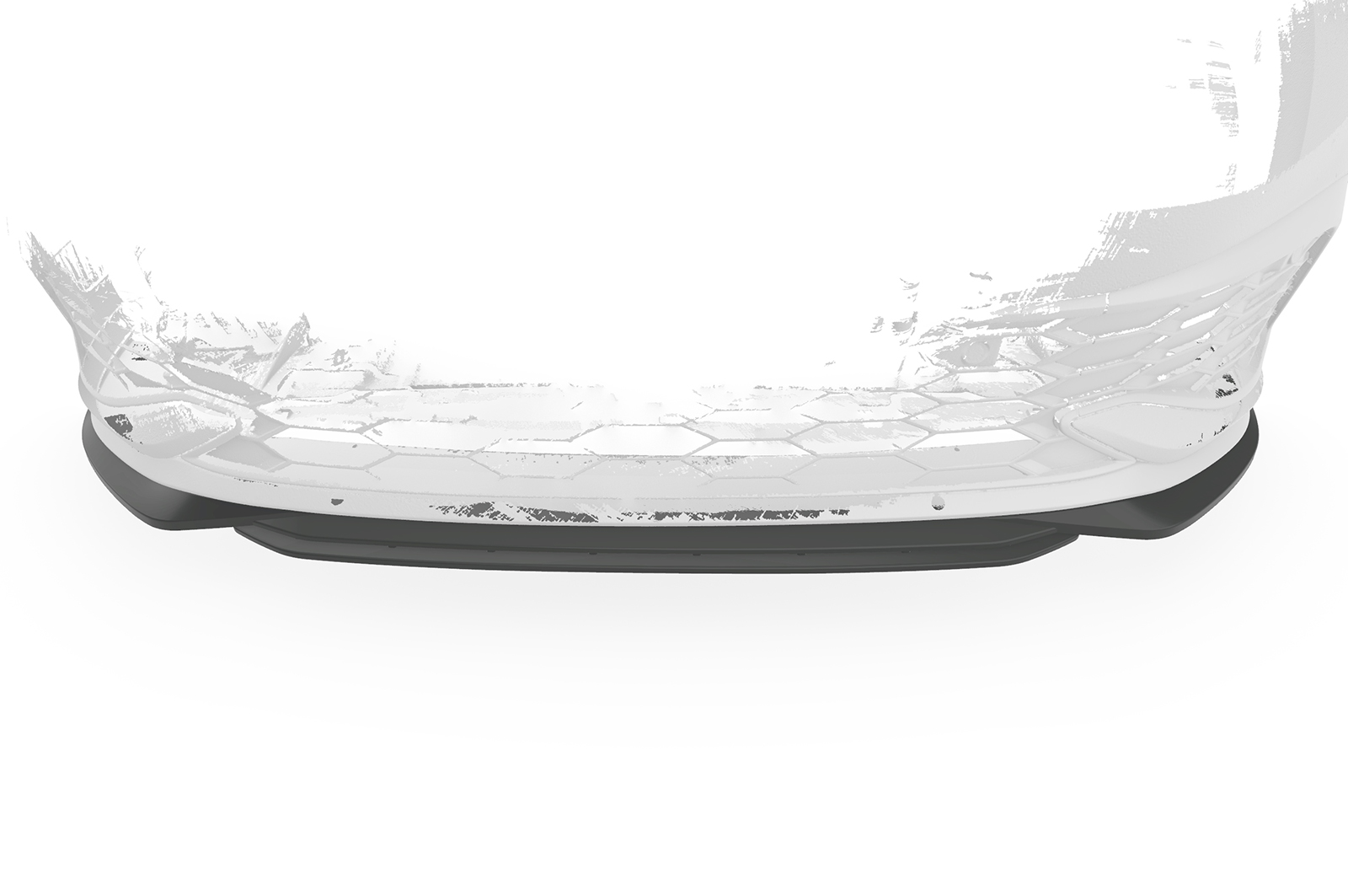 Lame de parechoc avant pour VW Golf 8 (Typ CD) GTI Clubsport (depuis 2020) - Fabriqué en ABS 10mm (à peindre ou polir)