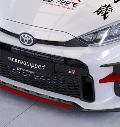 Lame de parechoc avant pour Toyota GR Yaris (XP21) toutes carrosseries (depuis 2020) - Fabriqué en ABS (6 finitions au choix)