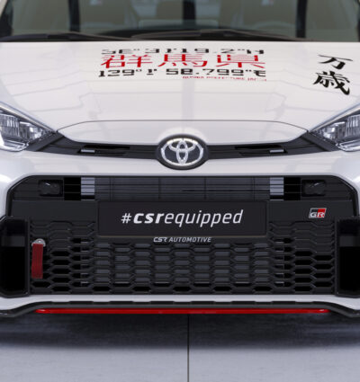 Lame de parechoc avant pour Toyota GR Yaris (XP21) toutes carrosseries (depuis 2020) - Fabriqué en ABS (6 finitions au choix)