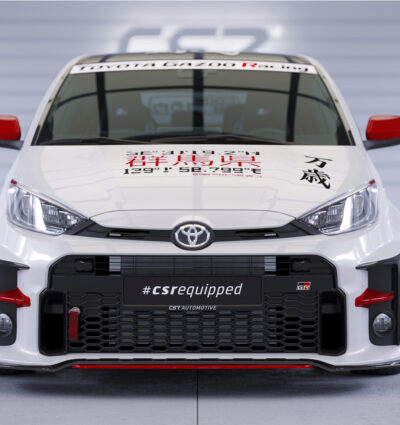 Lame de parechoc avant pour Toyota GR Yaris (XP21) toutes carrosseries (depuis 2020) - Fabriqué en ABS (6 finitions au choix)