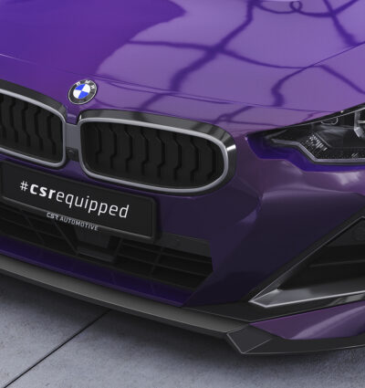 Lame de parechoc avant pour BMW Série 2 G42 Pack M / M240i (depuis 07/2021) - Fabriqué en ABS (6 finitions au choix)