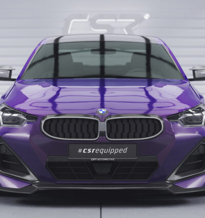 Lame de parechoc avant pour BMW Série 2 G42 Pack M / M240i (depuis 07/2021) - Fabriqué en ABS (6 finitions au choix)