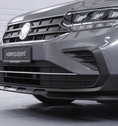 Lame de parechoc avant pour VW Tiguan 2 (Typ AD) finition de base (facelift) (depuis 2020) - Fabriqué en ABS (6 finitions au choix)