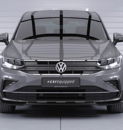 Lame de parechoc avant pour VW Tiguan 2 (Typ AD) finition de base (facelift) (depuis 2020) - Fabriqué en ABS (6 finitions au choix)