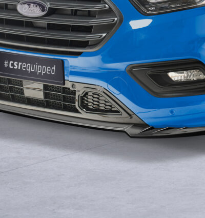 Lame de parechoc avant pour Ford Tourneo Custom facelift (depuis 2018) - Fabriqué en ABS (6 finitions au choix)