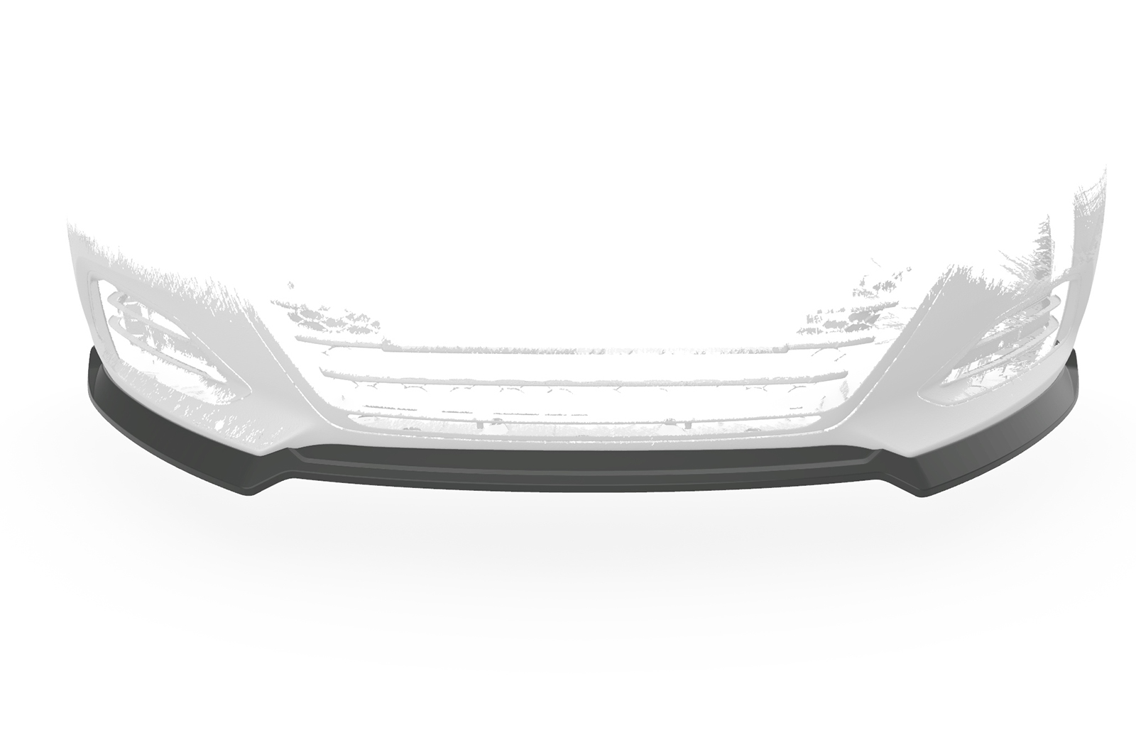 Lame de parechoc avant pour Hyundai I40 (VF) toutes carrosseries (facelift) (2015-2019) - Fabriqué en ABS (6 finitions au choix)