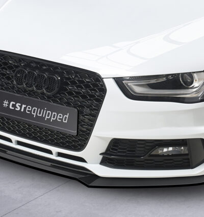 Lame de parechoc avant pour Audi A4 B8 (Typ 8K) Sport Edition plus (2011-2015) - Fabriqué en ABS (6 finitions au choix)