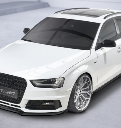 Lame de parechoc avant pour Audi A4 B8 (Typ 8K) Sport Edition plus (2011-2015) - Fabriqué en ABS (6 finitions au choix)