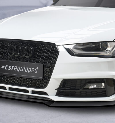 Lame de parechoc avant pour Audi A4 B8 (Typ 8K) Sport Edition plus (2011-2015) - Fabriqué en ABS (6 finitions au choix)