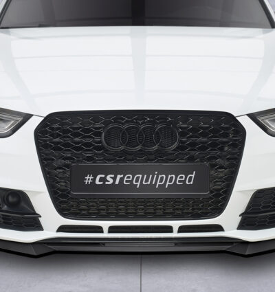 Lame de parechoc avant pour Audi A4 B8 (Typ 8K) Sport Edition plus (2011-2015) - Fabriqué en ABS (6 finitions au choix)