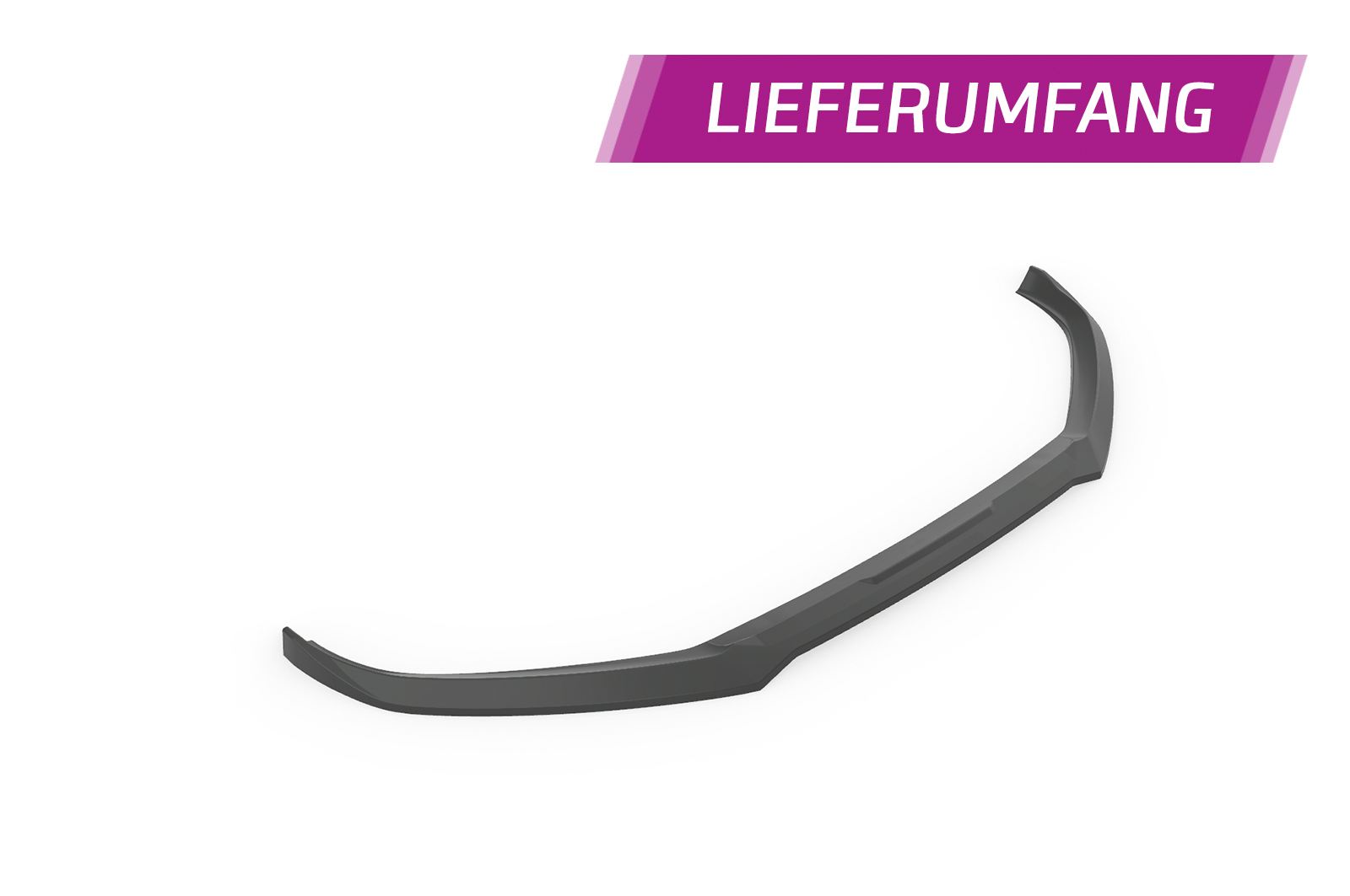 Lame de parechoc avant pour Audi A4 B8 (Typ 8K) Sport Edition plus (2011-2015) - Fabriqué en ABS (6 finitions au choix)