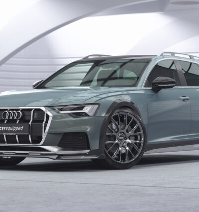 Lame de parechoc avant pour Audi A6 C8 Typ (4K / F2) Allroad Avant (2019-2023) - Fabriqué en ABS (6 finitions au choix)