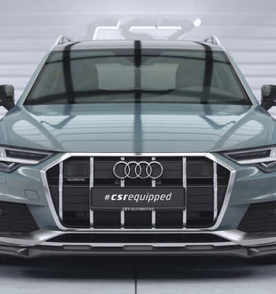 Lame de parechoc avant pour Audi A6 C8 Typ (4K / F2) Allroad Avant (2019-2023) - Fabriqué en ABS (6 finitions au choix)