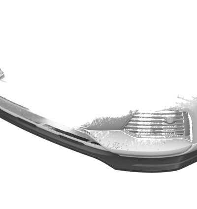 Lame de parechoc avant pour Audi A6 C8 Typ (4K / F2) Allroad Avant (2019-2023) - Fabriqué en ABS (6 finitions au choix)