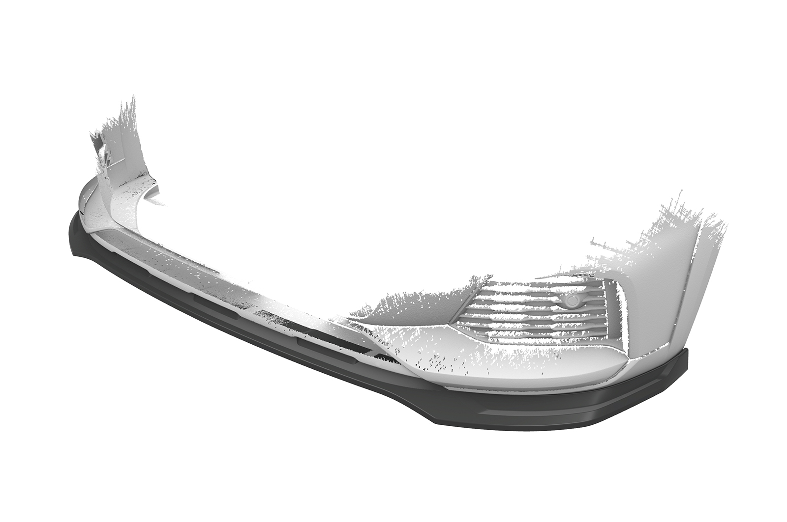 Lame de parechoc avant pour Audi A6 C8 Typ (4K / F2) Allroad Avant (2019-2023) - Fabriqué en ABS (6 finitions au choix)