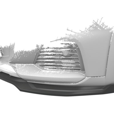 Lame de parechoc avant pour Audi A6 C8 Typ (4K / F2) Allroad Avant (2019-2023) - Fabriqué en ABS (6 finitions au choix)