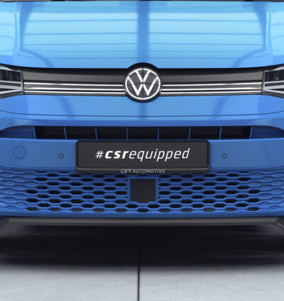 Lame de parechoc avant pour VW Caddy 5 (Typ SB) toutes carrosseries (depuis 2020) - Fabriqué en ABS (6 finitions au choix)