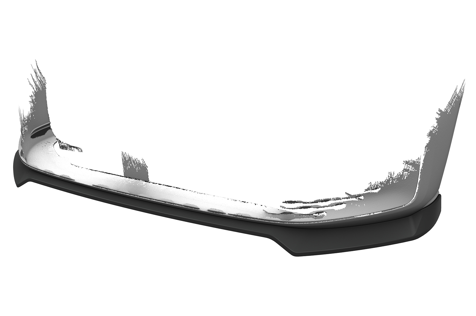 Lame de parechoc avant pour VW Caddy 5 (Typ SB) toutes carrosseries (depuis 2020) - Fabriqué en ABS (6 finitions au choix)