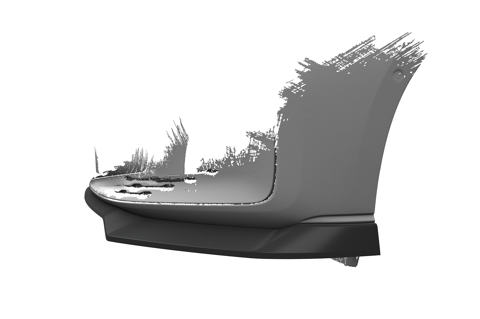 Lame de parechoc avant pour VW Caddy 5 (Typ SB) toutes carrosseries (depuis 2020) - Fabriqué en ABS (6 finitions au choix)