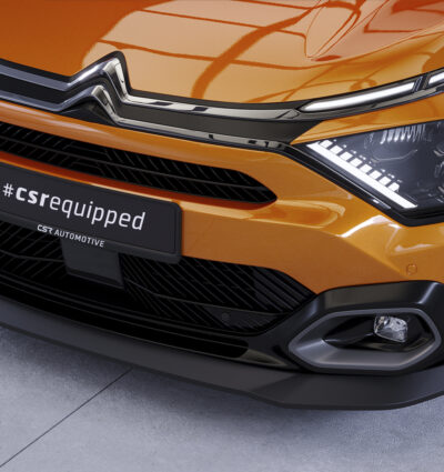 Lame de parechoc avant pour Citroen C4 (3. Gen) & e-C4 toutes carrosseries (depuis 2020) - Fabriqué en ABS (6 finitions au choix)