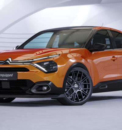 Lame de parechoc avant pour Citroen C4 (3. Gen) & e-C4 toutes carrosseries (depuis 2020) - Fabriqué en ABS (6 finitions au choix)
