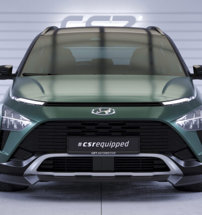 Lame de parechoc avant pour Hyundai Bayon toutes carrosseries (depuis 2021) - Fabriqué en ABS (6 finitions au choix)
