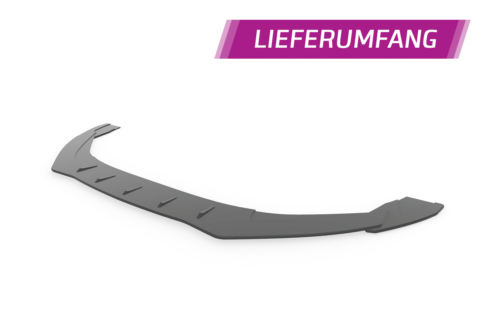 Lame de parechoc avant pour Audi TT (8J) RS (2009-2015) - Fabriqué en ABS 10mm (à peindre ou polir)