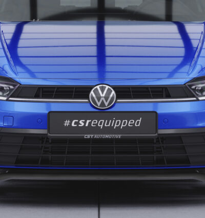 Lame de parechoc avant pour VW Polo VI 2G (Typ AW) facelift (depuis 2021) - Fabriqué en ABS (6 finitions au choix)