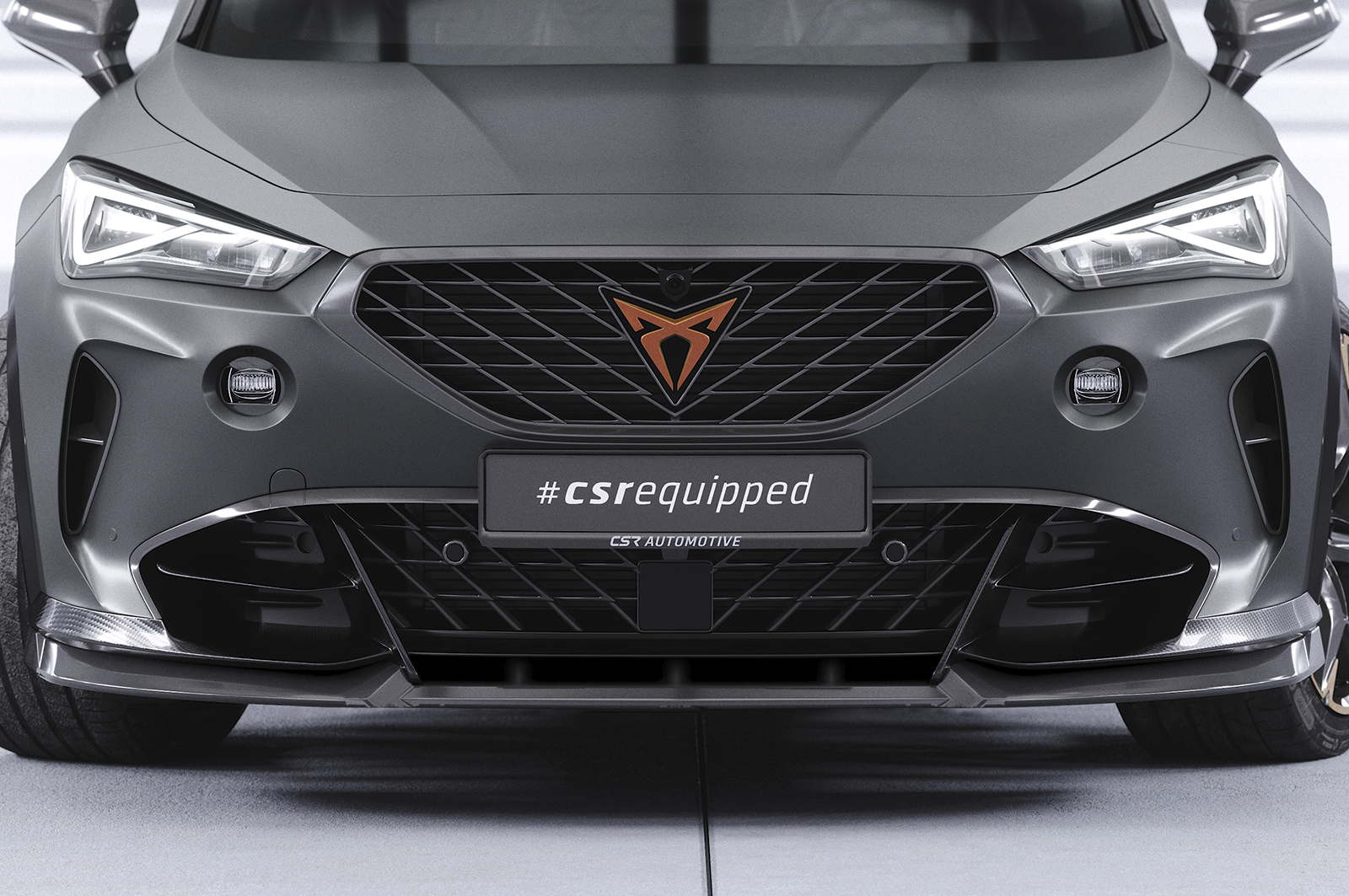 Lame de parechoc avant pour Cupra Formentor VZ5 (depuis 2021) - Fabriqué en ABS (6 finitions au choix)