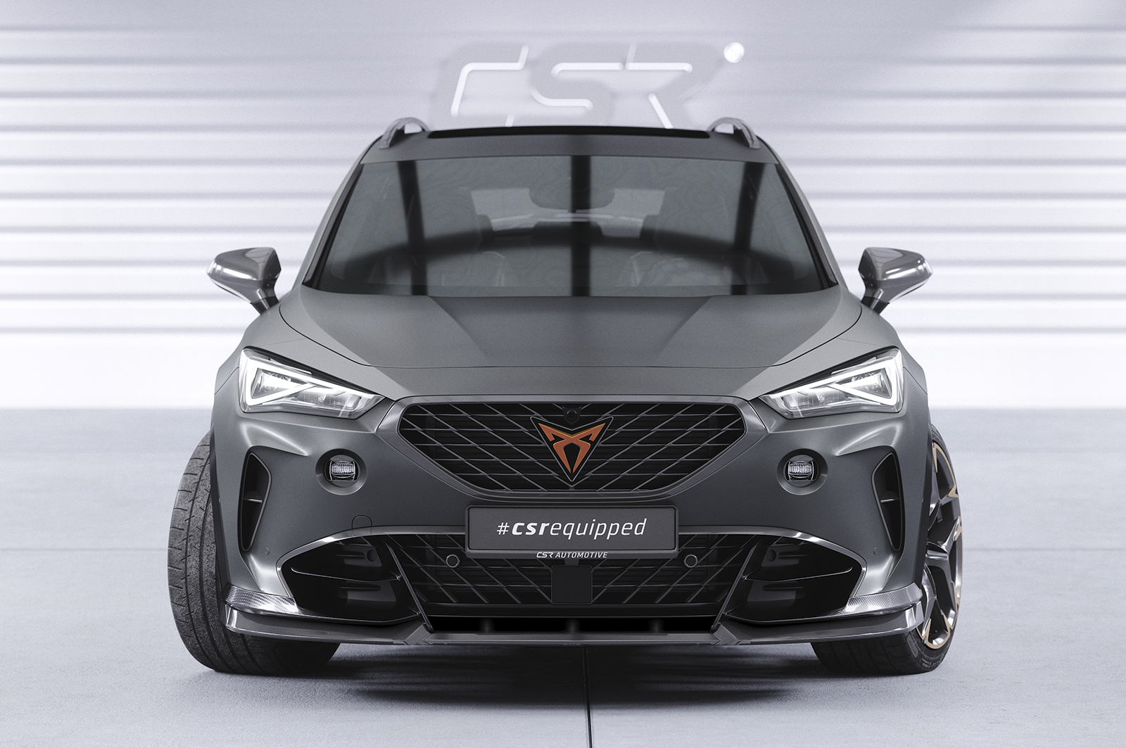 Lame de parechoc avant pour Cupra Formentor VZ5 (depuis 2021) - Fabriqué en ABS (6 finitions au choix)