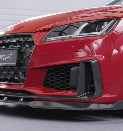 Lame de parechoc avant pour Audi TTS FV / 8S facelift (depuis 2018) - Fabriqué en ABS (6 finitions au choix)