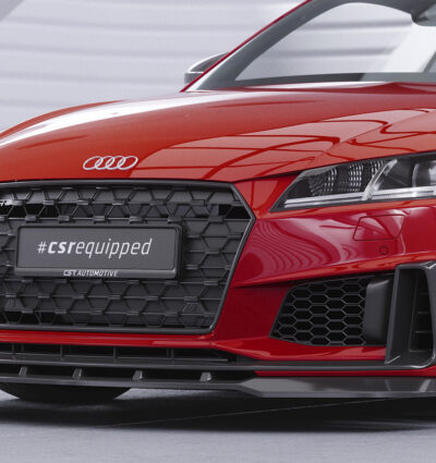 Lame de parechoc avant pour Audi TTS FV / 8S facelift (depuis 2018) - Fabriqué en ABS (6 finitions au choix)