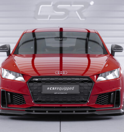 Lame de parechoc avant pour Audi TTS FV / 8S facelift (depuis 2018) - Fabriqué en ABS (6 finitions au choix)