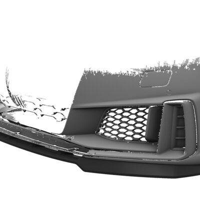 Lame de parechoc avant pour Audi TTS FV / 8S facelift (depuis 2018) - Fabriqué en ABS (6 finitions au choix)