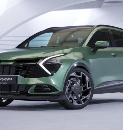 Lame de parechoc avant pour Kia Sportage (NQ5) toutes carrosseries (depuis 2021) - Fabriqué en ABS (6 finitions au choix)
