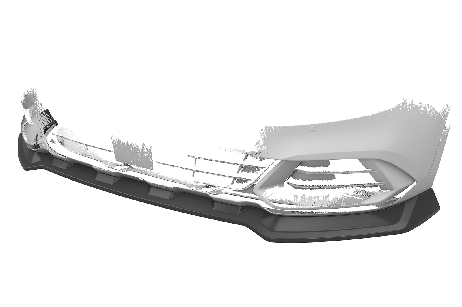Lame de parechoc avant pour Kia Sportage (NQ5) toutes carrosseries (depuis 2021) - Fabriqué en ABS (6 finitions au choix)