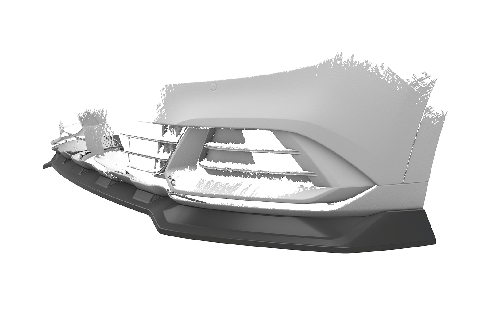 Lame de parechoc avant pour Kia Sportage (NQ5) toutes carrosseries (depuis 2021) - Fabriqué en ABS (6 finitions au choix)
