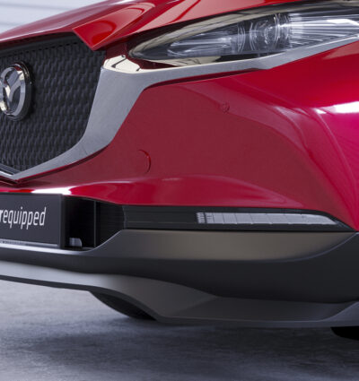 Lame de parechoc avant pour Mazda CX-30 toutes carrosseries (depuis 2019) - Fabriqué en ABS (6 finitions au choix)