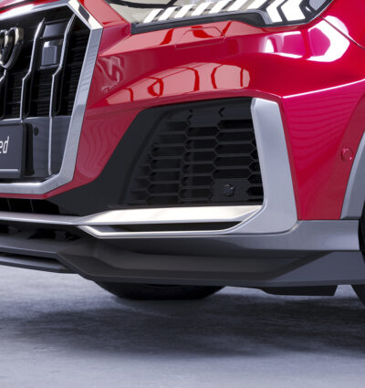 Lame de parechoc avant pour Audi SQ7 (4M) facelift (depuis 2019) - Fabriqué en ABS (6 finitions au choix)