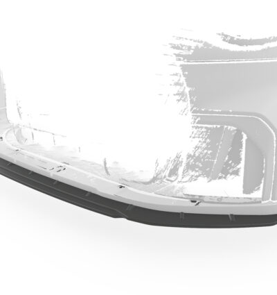 Lame de parechoc avant pour Mini F55 / F56 / F57 One / Cooper / Cooper S / JCW (2.facelift) - avec John Cooper Works Trim (depuis 2021) - Fabriqué en ABS 10mm (à peindre ou polir)