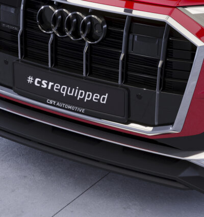 Lame de parechoc avant pour Audi Q7 (4M) S-Line (facelift) (depuis 2019) - Fabriqué en ABS (6 finitions au choix)