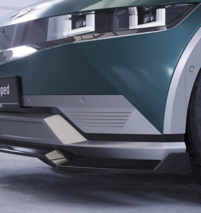 Lame de parechoc avant pour Hyundai Ioniq 5 toutes carrosseries (depuis 2021) - Fabriqué en ABS (6 finitions au choix)