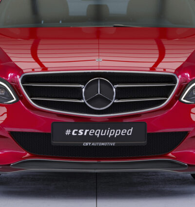 Lame de parechoc avant pour Mercedes-Benz Classe E W212 / S212 berline et T-Modell (facelift) (01/2013-2016) - Fabriqué en ABS (6 finitions au choix)