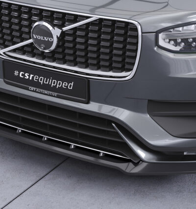 Lame de parechoc avant pour Volvo XC90 (2. Gen) toutes carrosseries (facelift) (depuis 2019) - Fabriqué en ABS (6 finitions au choix)