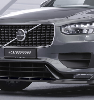 Lame de parechoc avant pour Volvo XC90 (2. Gen) toutes carrosseries (facelift) (depuis 2019) - Fabriqué en ABS (6 finitions au choix)